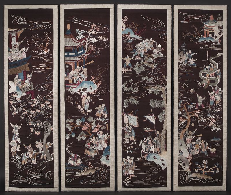 Chinese Republic four panel