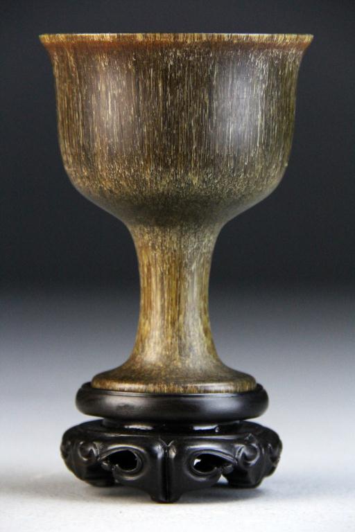 Chinese Rhinoceroses Horn Goblet