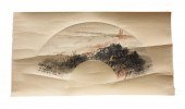 CHINESE RIVER CITISCAPE, PAINT