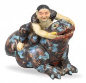 CHINESE ROBIN EGG LIU HAI &TOA