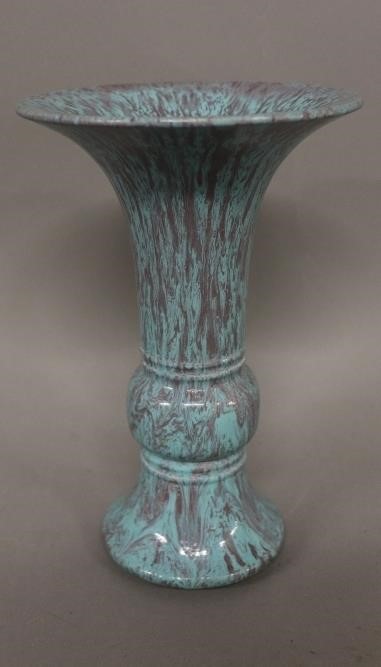 Chinese Robin's egg blue glazed