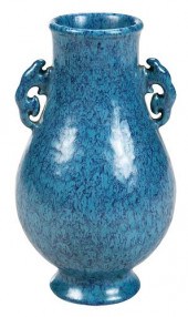 CHINESE ROBIN'S EGG BLUE GLAZE