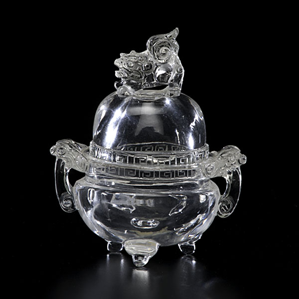 Chinese Rock Crystal Censor Chinese