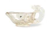 CHINESE ROCK CRYSTAL LIBATION