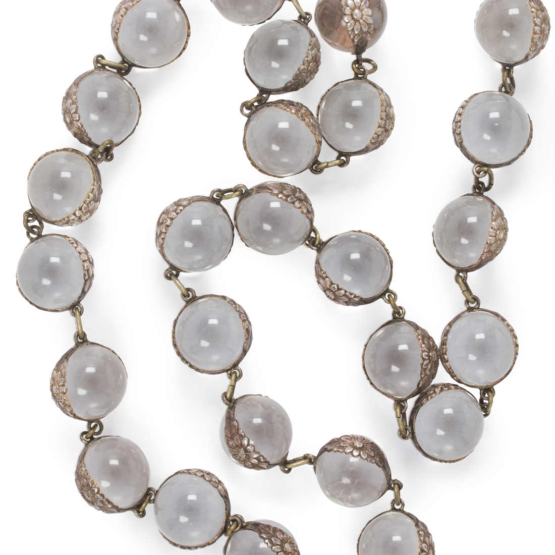 CHINESE ROCK CRYSTAL NECKLACE