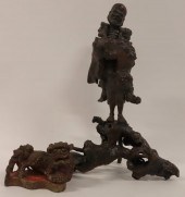 CHINESE ROOT CARVING AND MING