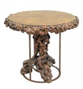 CHINESE ROOT TABLE HAVING CIRC