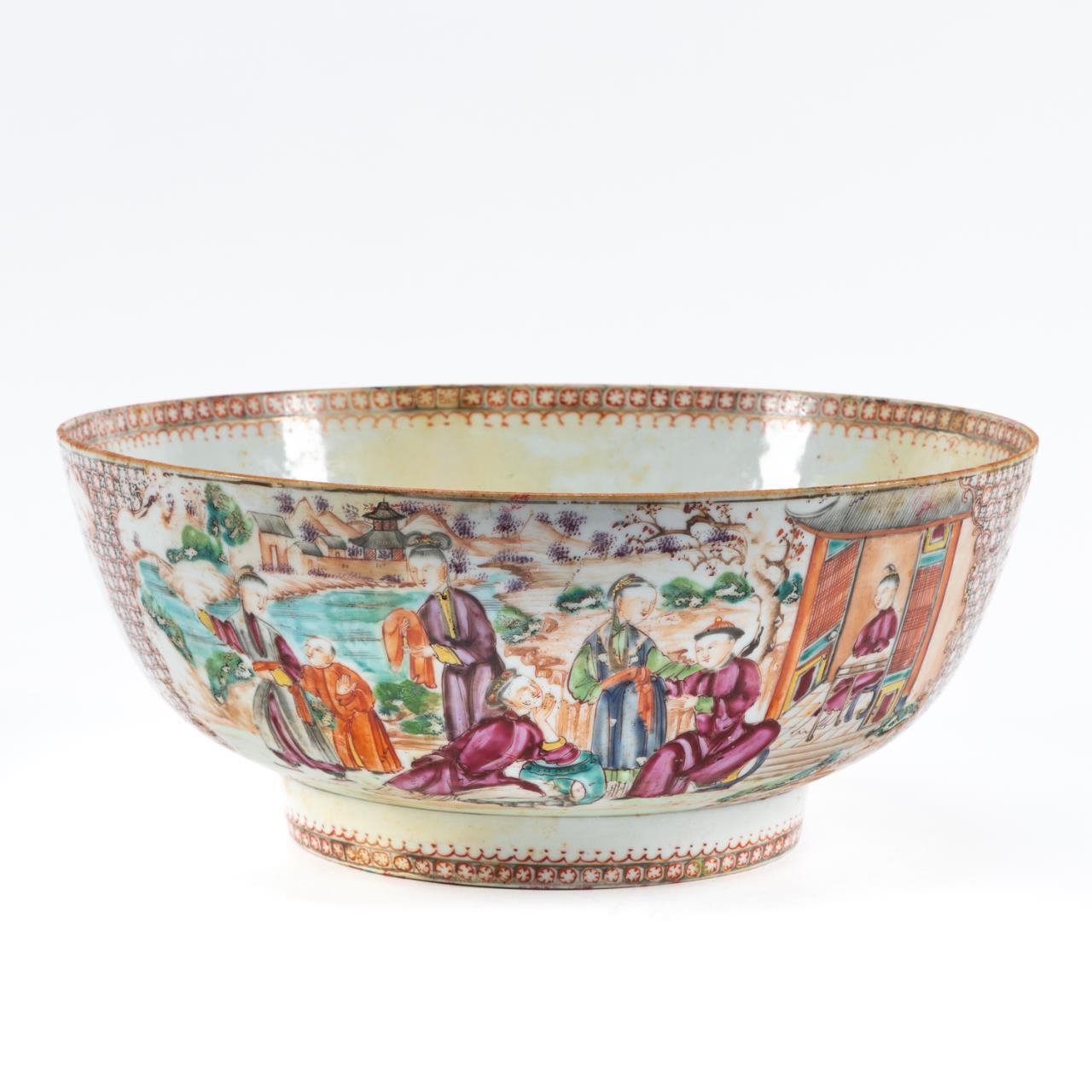 CHINESE ROSE MANDARIN PORCELAIN