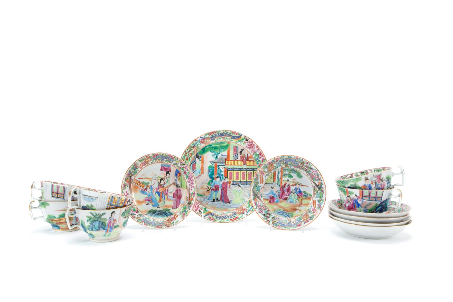 CHINESE ROSE MANDARIN TABLEWARE