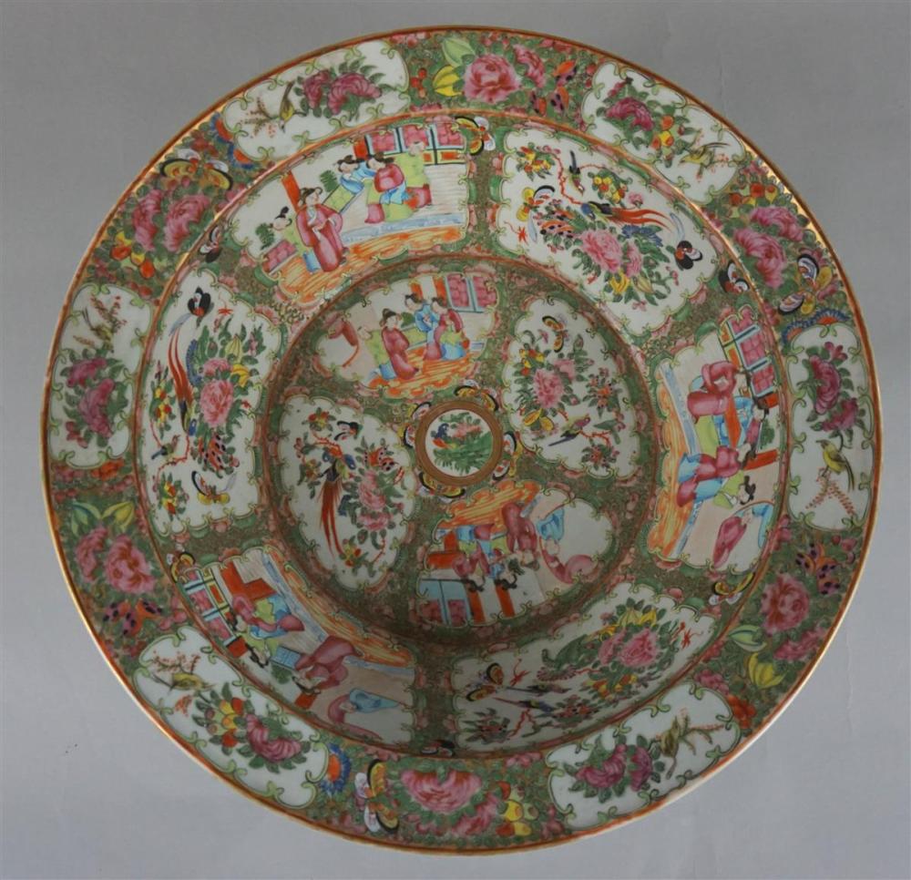 CHINESE ROSE MEDALLION BASIN,