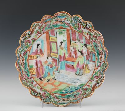 Chinese Rose Medallion Bowl with