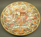 CHINESE ROSE MEDALLION CHARGER