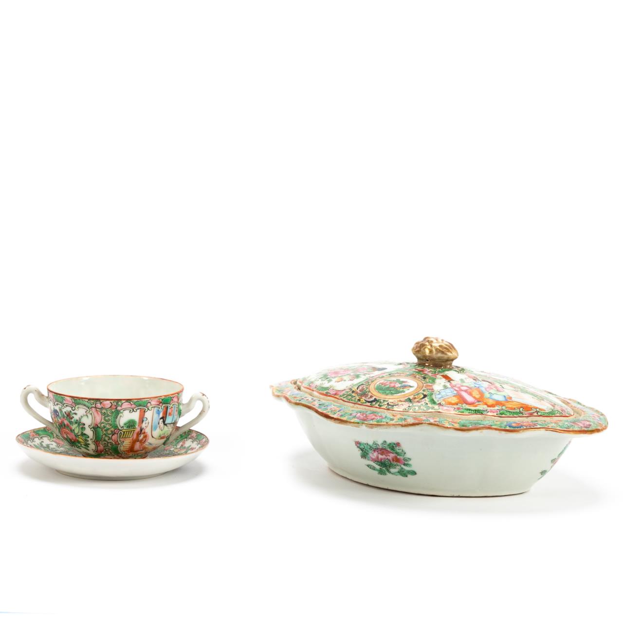 CHINESE ROSE MEDALLION CUP &