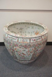 CHINESE ROSE MEDALLION LARGE F