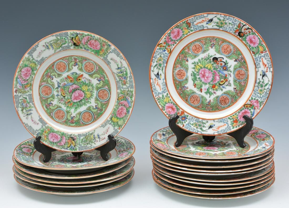CHINESE ROSE MEDALLION