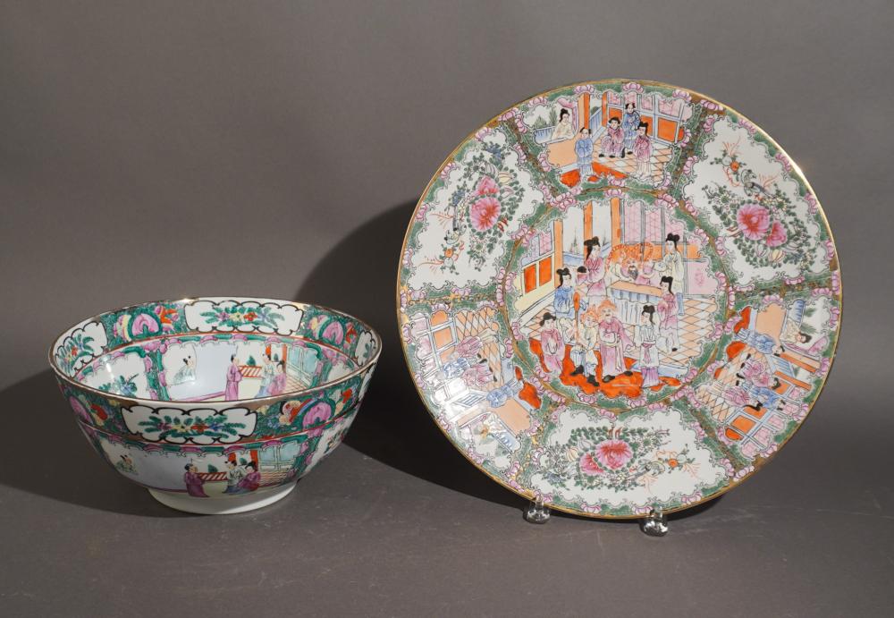 CHINESE ROSE MEDALLION PORCELAIN