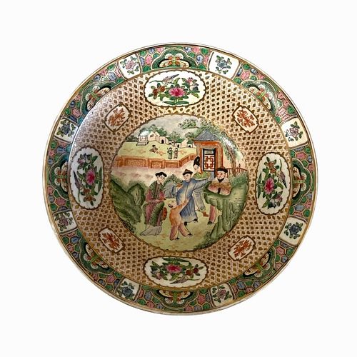 CHINESE ROSE MEDALLION PORCELAIN