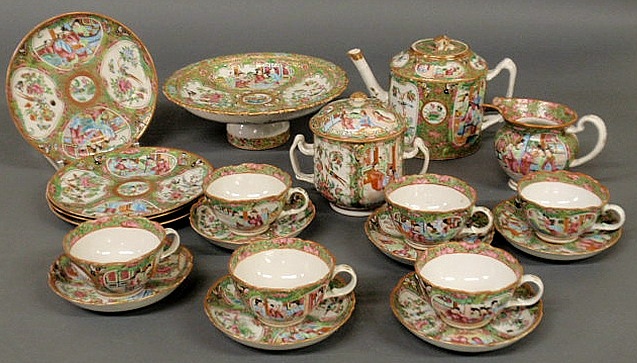 Chinese Rose Medallion porcelain