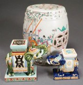 CHINESE ROSE MEDALLION PORCELA