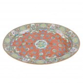 CHINESE ROSE MEDALLION PORCELA