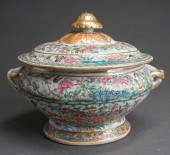 CHINESE ROSE MEDALLION SOUP TU