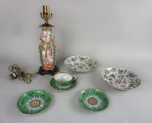 CHINESE ROSE MEDALLION TABLE L