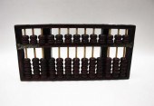 CHINESE ROSEWOOD ABACUS IN WOO