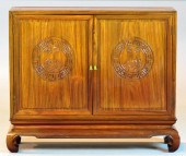 Chinese Rosewood CabinetHaving