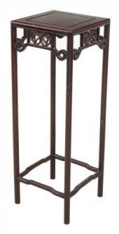 CHINESE ROSEWOOD PEDESTAL PLAN