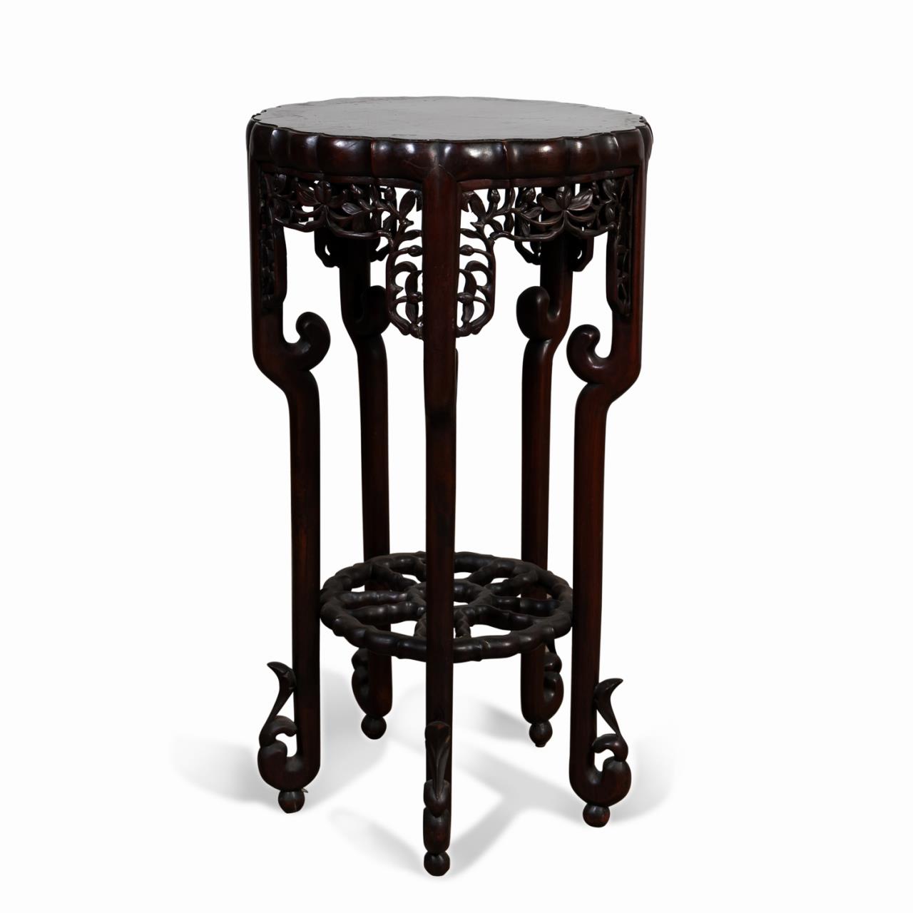 CHINESE ROSEWOOD PLANT STAND