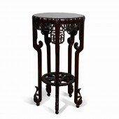 CHINESE ROSEWOOD PLANT STAND C