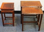 CHINESE ROSEWOOD SIDE TABLE AN
