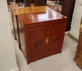 CHINESE ROSEWOOD SILVERWARE CA