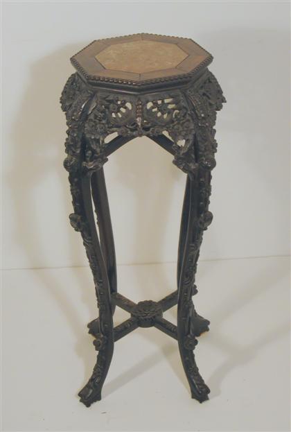 Chinese rosewood stand    19th /