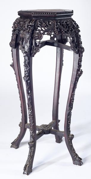 Chinese Rosewood Stand 19th