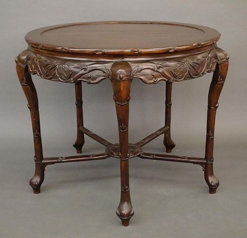 CHINESE ROSEWOOD TABLEAn early 20th