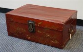 CHINESE ROUGE LACQUERED PARCHM