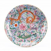 CHINESE ROUND 1000 FLOWERS & F
