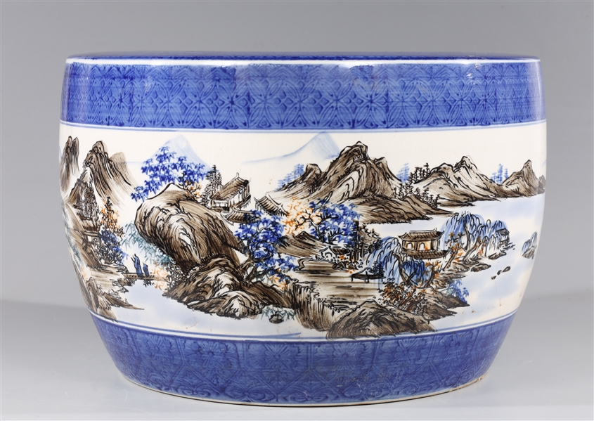 Chinese round form ceramic