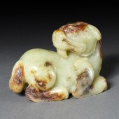 CHINESE RUSSET CELADON JADE MY