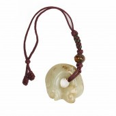 CHINESE RUSSET WHITE JADE TOGG