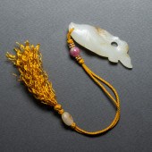 CHINESE RUSSET WHITE JADE TOGG