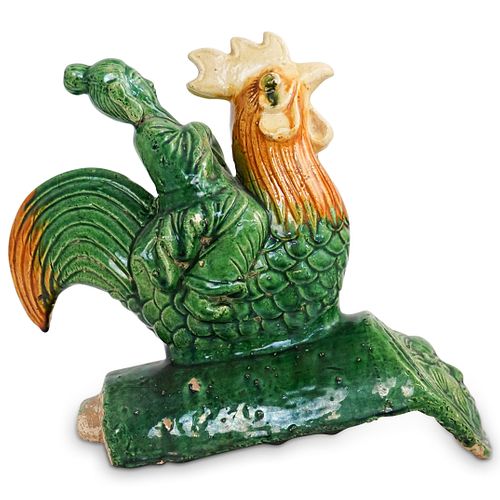 CHINESE SANCAI FIGURAL ROOF