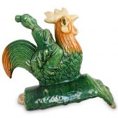 CHINESE SANCAI FIGURAL ROOF TI