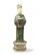 CHINESE SANCAI FIGURE , MING D