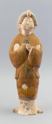 CHINESE SANCAI-GLAZE EARTHENWA