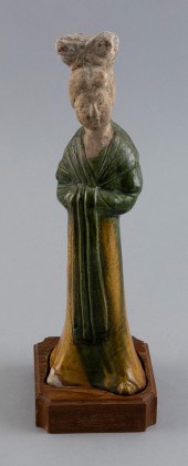 CHINESE SANCAI GLAZE POTTERY T