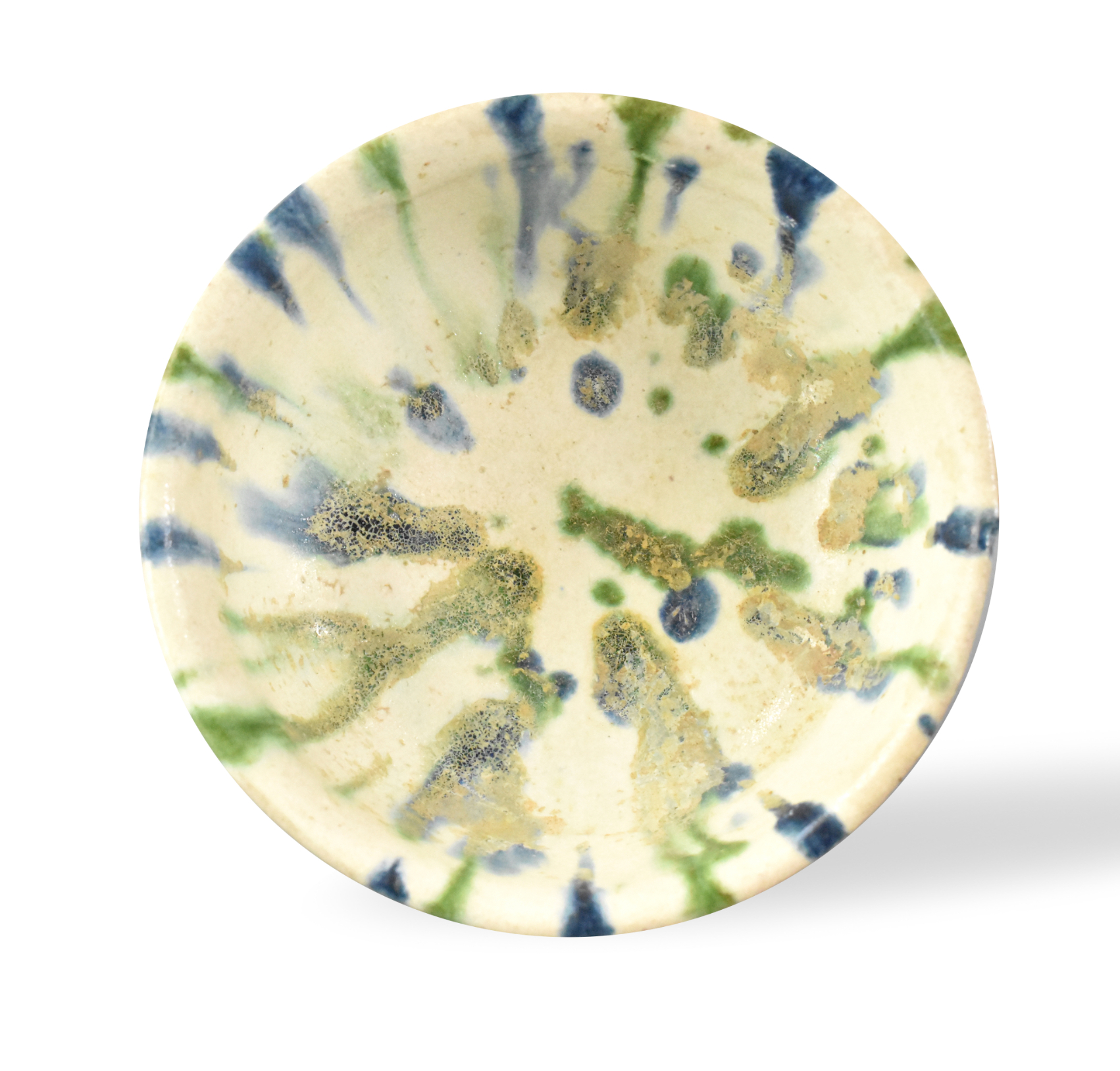 CHINESE SANCAI GLAZED BOWL, TANG