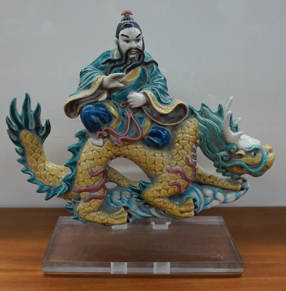 CHINESE SANCAI GLAZED CERAMIC