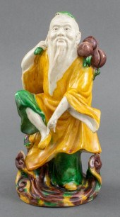 CHINESE SANCAI GLAZED CERAMIC
